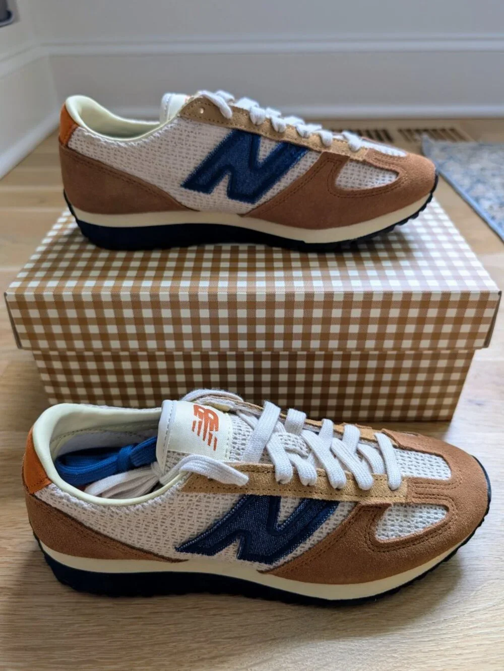 Sézane x New Balance 471 Ecru Brown | NWT | US Men's 6.5 / Women's 8